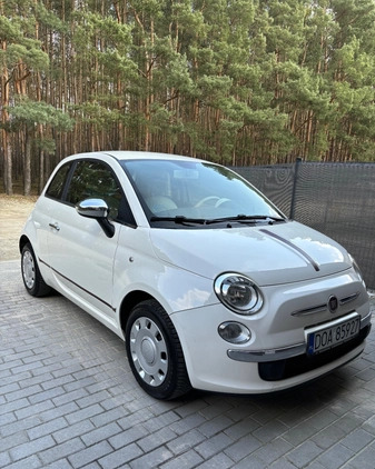 Fiat 500 cena 17500 przebieg: 194214, rok produkcji 2008 z Brzeziny małe 497